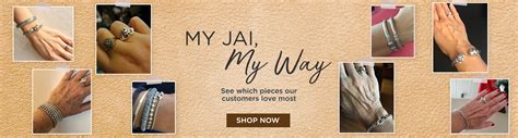 Jai jewelry website - Available for 3 Easy Payments. Best Seller. JAI Sterling Silver 3.7mm Box Chain Gemstone 18" Necklace. $204.99 $342.00. (47) Available for 3 Easy Payments. Best Seller. JAI Sterling Silver 2.7mm Box Chain 24" Necklace. $146.98 20% off of $184.00. 